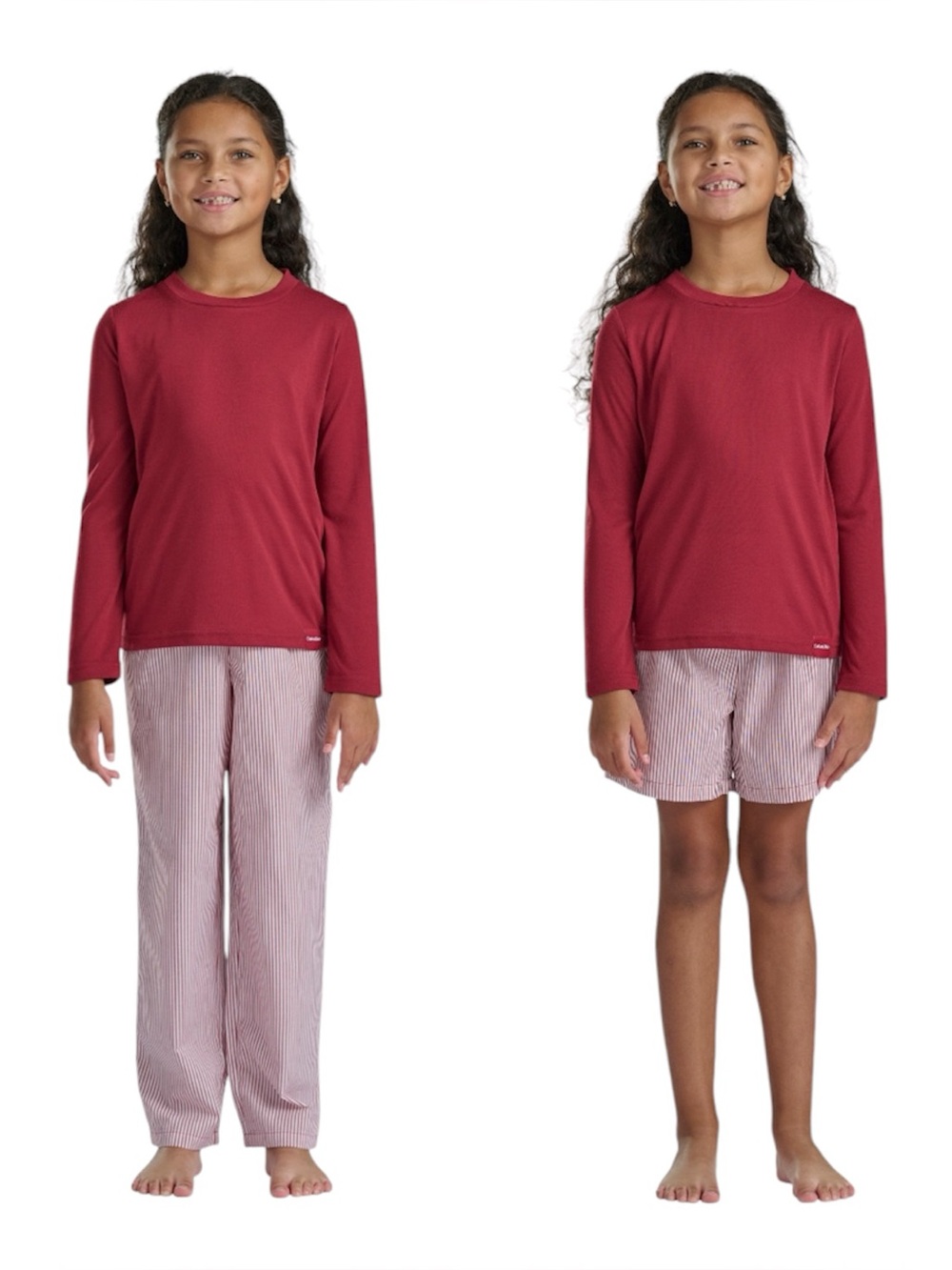 Calvin Klein Youth 3-Piece PJ Set in Size 7/8